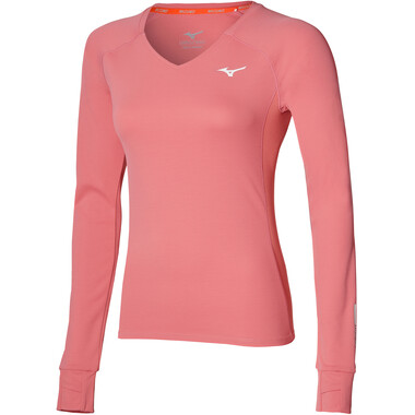 MIZUNO ALPHA SUN PROTECT Women's Long-Sleeved T-Shirt Pink 2021 0